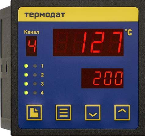 индикаторы измерения температуры щитовые многоканальные